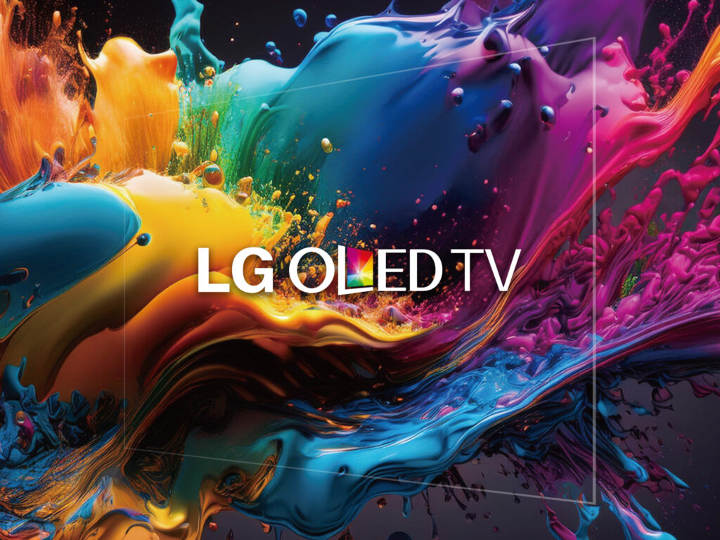 LG OLED TV Brand Identity Design
