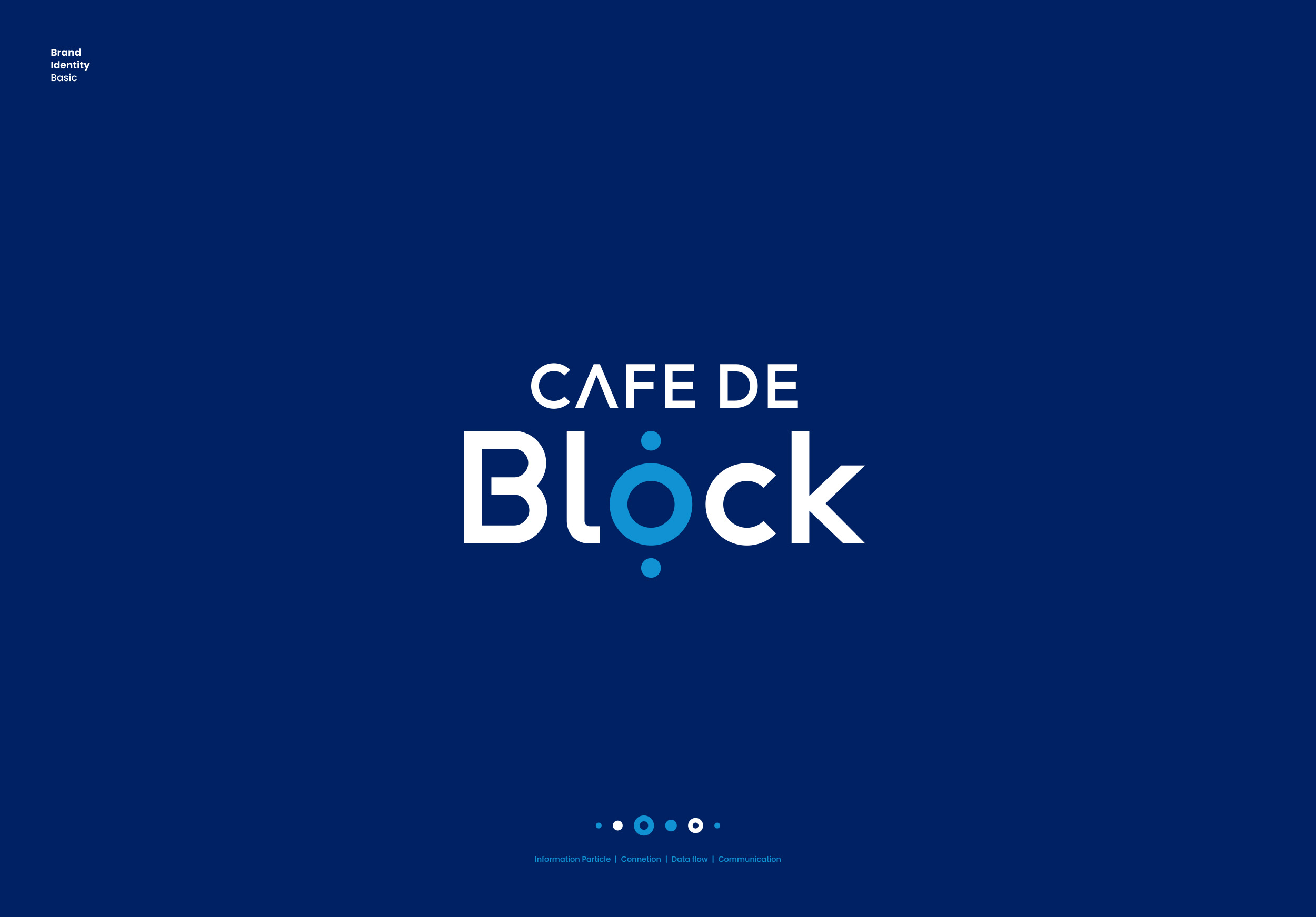 핀테크 브랜딩 | Cafe De Block 브랜드 아이덴티티 디자인