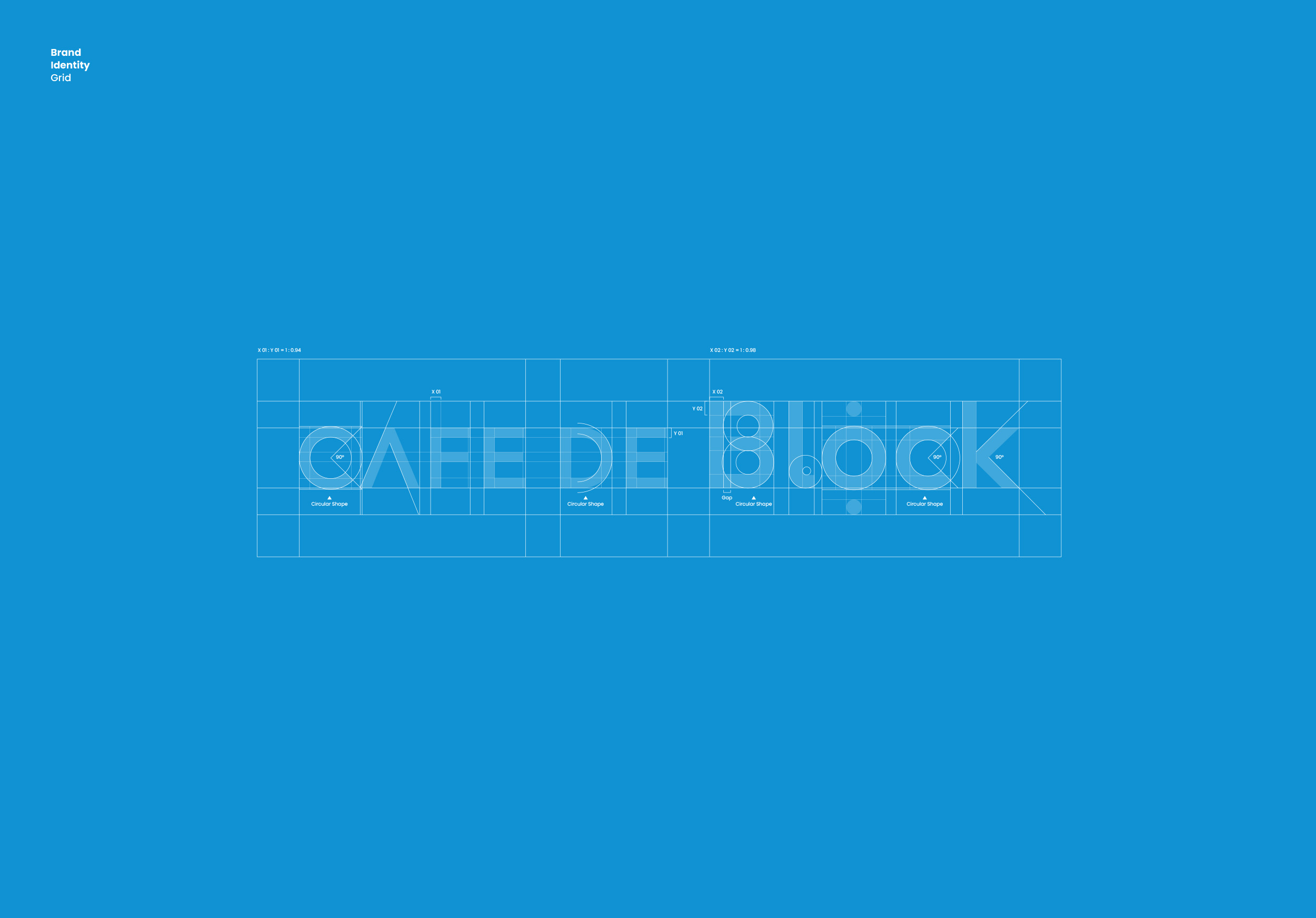 핀테크 브랜딩 | Cafe De Block 디자인 그리드
