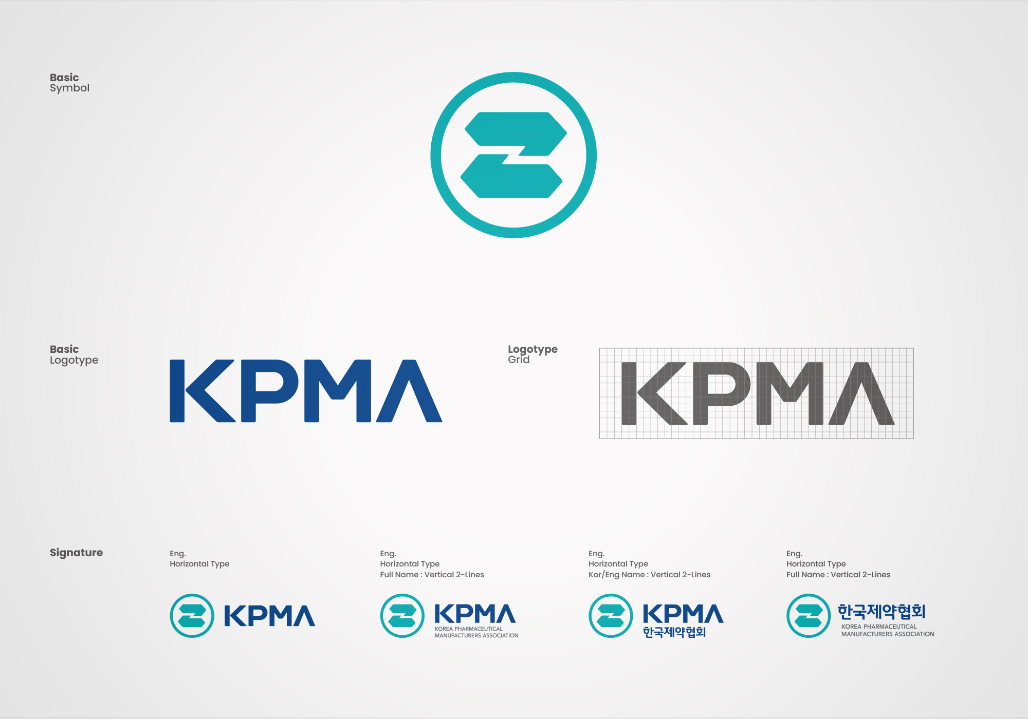 Korea Pharmaceutical Manufacturers Association Corporate Identity Basic