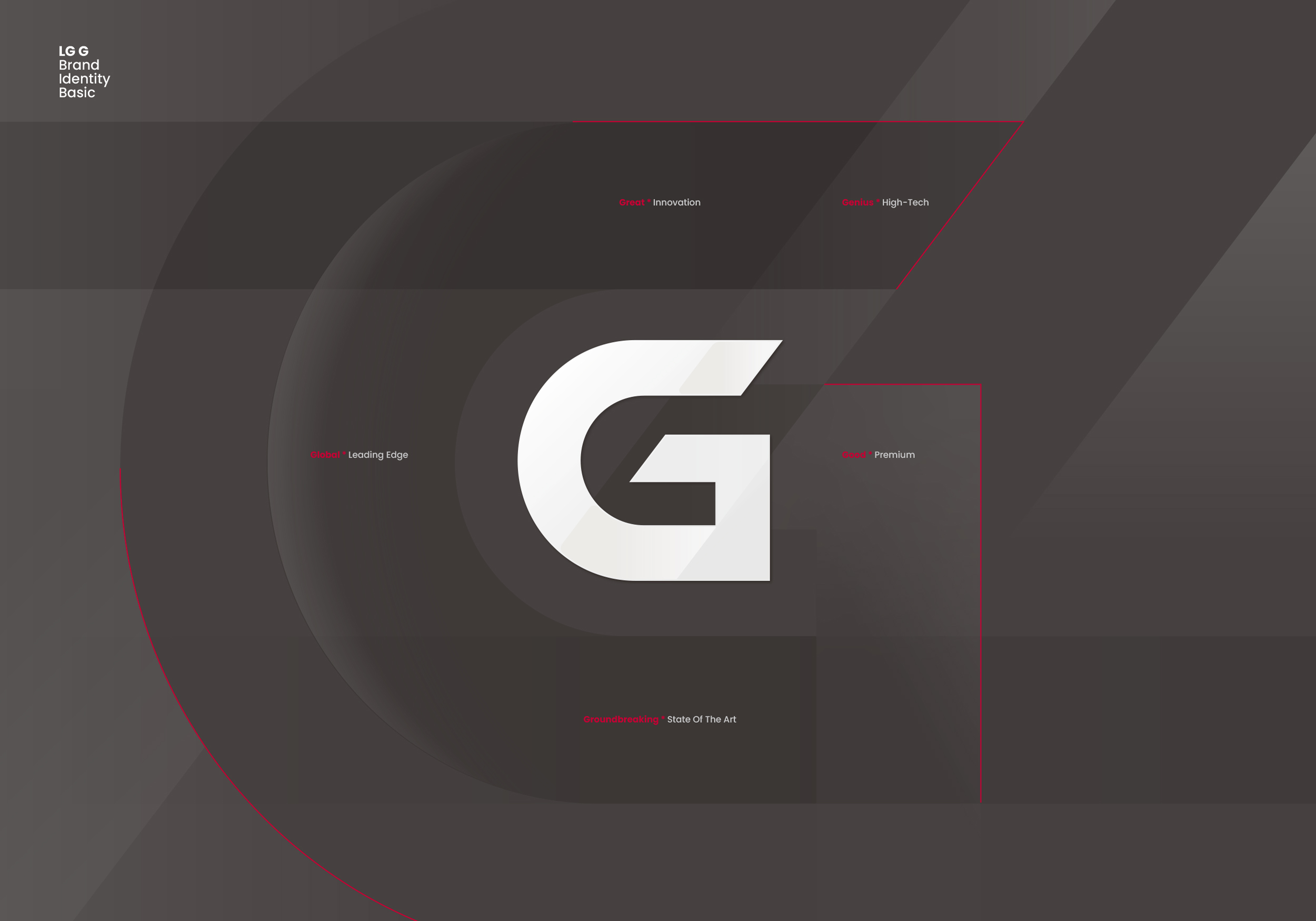 LG G series brand identity design