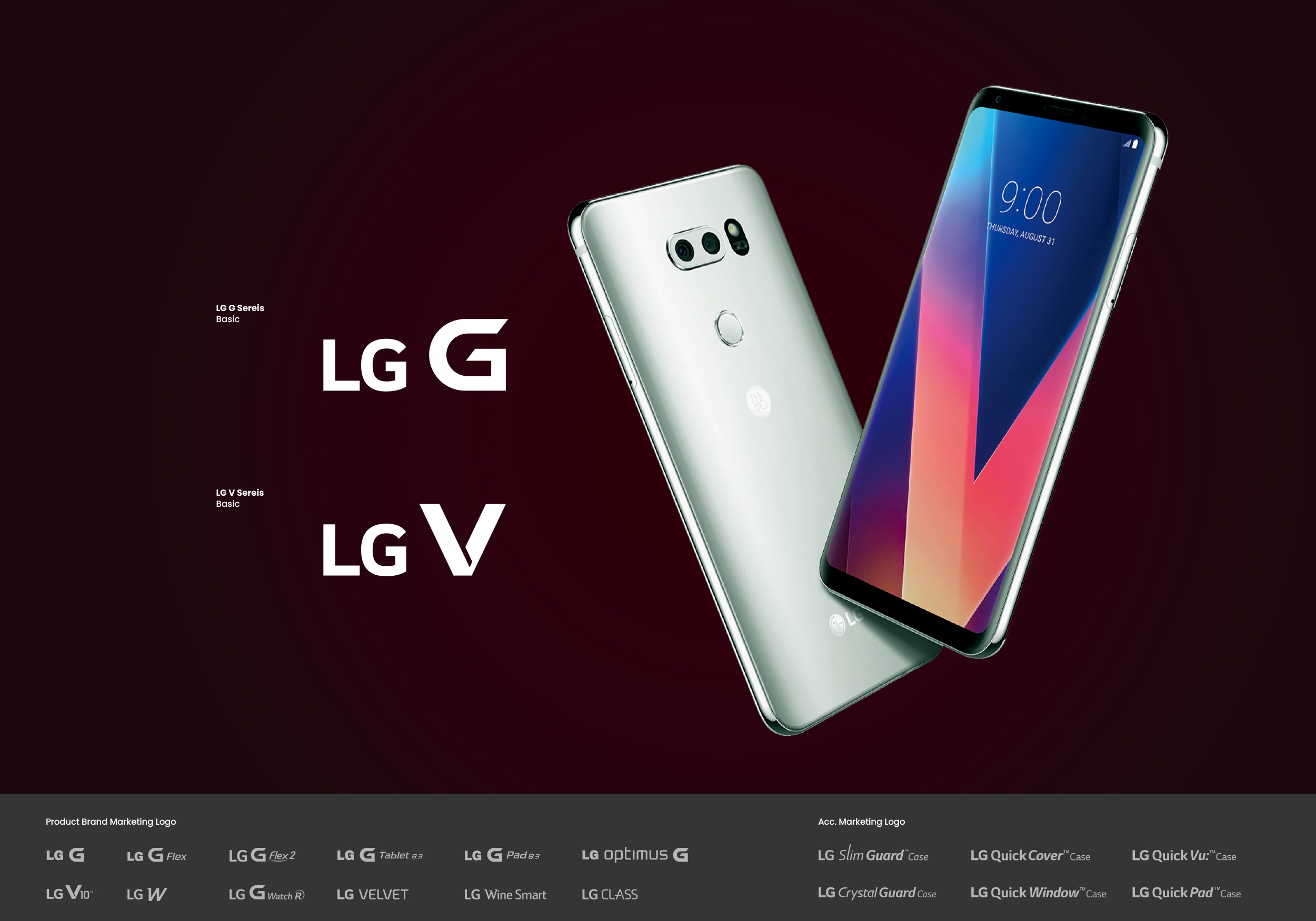 LG Mobile Series Brand Identity Design