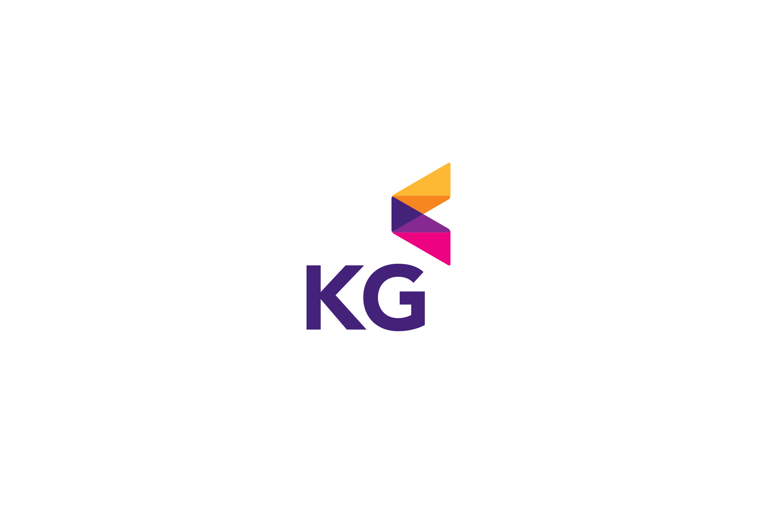 지주사 CI 리뉴얼 | KG그룹 CI - 베이직 디자인