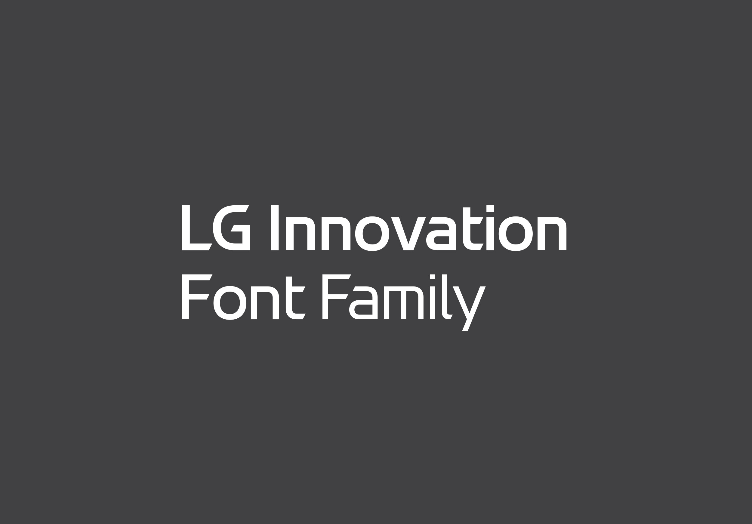 가전 브랜드 아이덴티티 | LG Innovation Family Basic